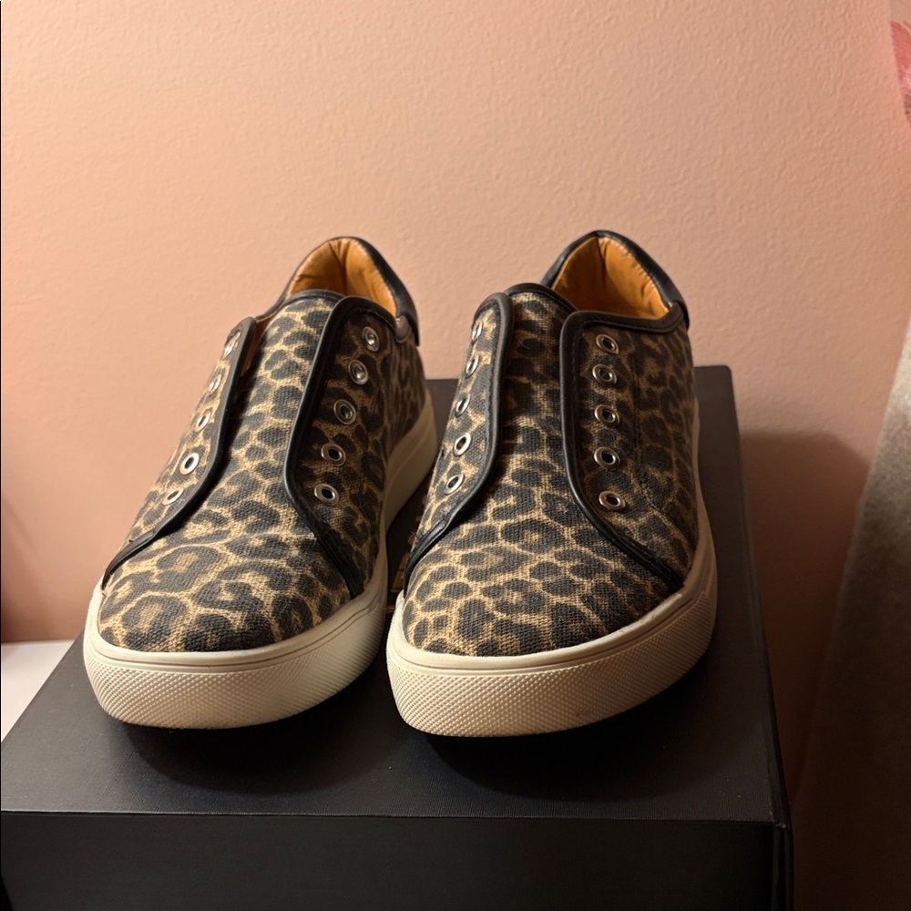 Dolce Vita Leopard Print Sneakers